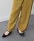 【INTER-CHAUSSURES】ポインテッドトウストラップパンプス
