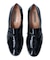 【INTER-CHAUSSURES】レースリボンエナメルキルトシューズ