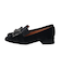 【INTER-CHAUSSURES】スクエアトウビジューバックルシューズ