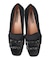 【INTER-CHAUSSURES】スクエアトウビジューバックルシューズ