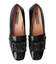 【INTER-CHAUSSURES】スクエアトウビジューバックルシューズ