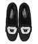 【BRIDGET BIRKIN】スクエアビジューモカシンシューズ