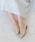 【BRIDGET BIRKIN WALK】アクリルチェーンウォーキングパンプス