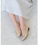 【BRIDGET BIRKIN WALK】アクリルチェーンウォーキングパンプス