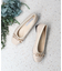 【BRIDGET BIRKIN WALK】アクリルチェーンウォーキングパンプス