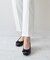 【BRIDGET BIRKIN WALK】アクリルチェーンウォーキングパンプス