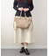 【LORISTELLA】レザーコンビトートバッグ