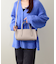 【LORISTELLA】シュリンクレザーベーシックハンドバッグ