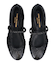 【INTER-CHAUSSURES】ラウンドトウギャザーバレエシューズ