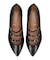 【INTER-CHAUSSURES】ベルテッドフラットパンプス