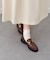 【INTER-CHAUSSURES】ラウンドトウベーシックローファー