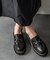 【INTER-CHAUSSURES】撥水厚底ビットローファー