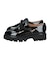【INTER-CHAUSSURES】リボンキルトタンクソールシューズ
