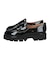 【INTER-CHAUSSURES】ラウンドトウタンクソールローファー