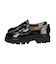 【INTER-CHAUSSURES】ラウンドトウタンクソールローファー