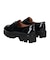 【INTER-CHAUSSURES】ラウンドトウタンクソールローファー