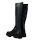【Bervicato】ラウンドトウストレッチロングブーツ