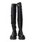 【CARMENS】ラウンドトウストレッチニーハイブーツ