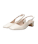 【INTER-CHAUSSURES】スクエアトウバックバンドパンプス