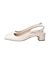 【INTER-CHAUSSURES】スクエアトウバックバンドパンプス