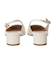 【INTER-CHAUSSURES】スクエアトウバックバンドパンプス