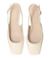 【INTER-CHAUSSURES】スクエアトウバックバンドパンプス