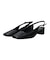 【INTER-CHAUSSURES】スクエアトウバックバンドパンプス