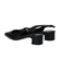 【INTER-CHAUSSURES】スクエアトウバックバンドパンプス