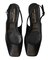 【INTER-CHAUSSURES】スクエアトウバックバンドパンプス
