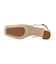 【INTER-CHAUSSURES】スクエアトウバックバンドパンプス