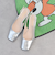 【INTER-CHAUSSURES】スクエアトウバックバンドパンプス