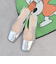 【INTER-CHAUSSURES】スクエアトウバックバンドパンプス