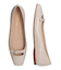 【INTER-CHAUSSURES】スクエアトウバックルサケットバレエ