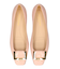 【INTER-CHAUSSURES】スクエアトウバックルサケットバレエ