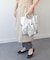 【Andrea Cardone】ラウンドハンドルメタリックレザーバッグ
