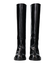【ANGEL ALARCON】ラウンドトウローヒールロングブーツ