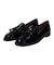 【INTER-CHAUSSURES】タッセルリボンエナメルモカシューズ