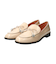 【INTER-CHAUSSURES】タッセルリボンエナメルモカシューズ