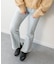 《新色入荷》【Round About】ラインストーンサイドジップスニーカー