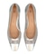 【FABIO RUSCONI】スクエアトウチュールパンプス