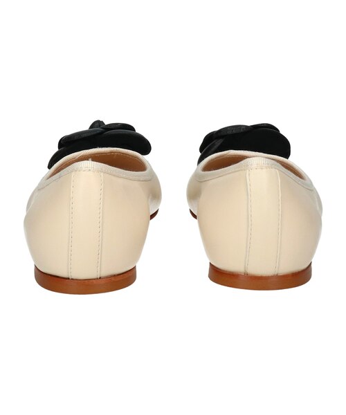 FABIO RUSCONI】ラウンドトウフラットカメリアバレエ｜ブリジット