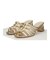 【INTER-CHAUSSURES】ラウンドトウノットミュールサンダル