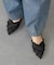 【INTER-CHAUSSURES】ポインテッドトウローヒールバックバンド