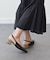 【INTER-CHAUSSURES】ポインテッドトウVカットバックバンド