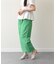 【INTER-CHAUSSURES】ラウンドトウフレアヒールノットサンダル