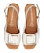 【INTER-CHAUSSURES】バックルウエッジバックバンドサンダル