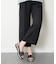 【INTER-CHAUSSURES】バックルウエッジバックバンドサンダル