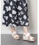 【INTER-CHAUSSURES】バックルウエッジサンダル