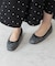 【Bridget Birkin Walk】ラメパナマ調バレエパンプス