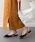 【INTER-CHAUSSURES】リボンバックバンドポインテッドパンプス